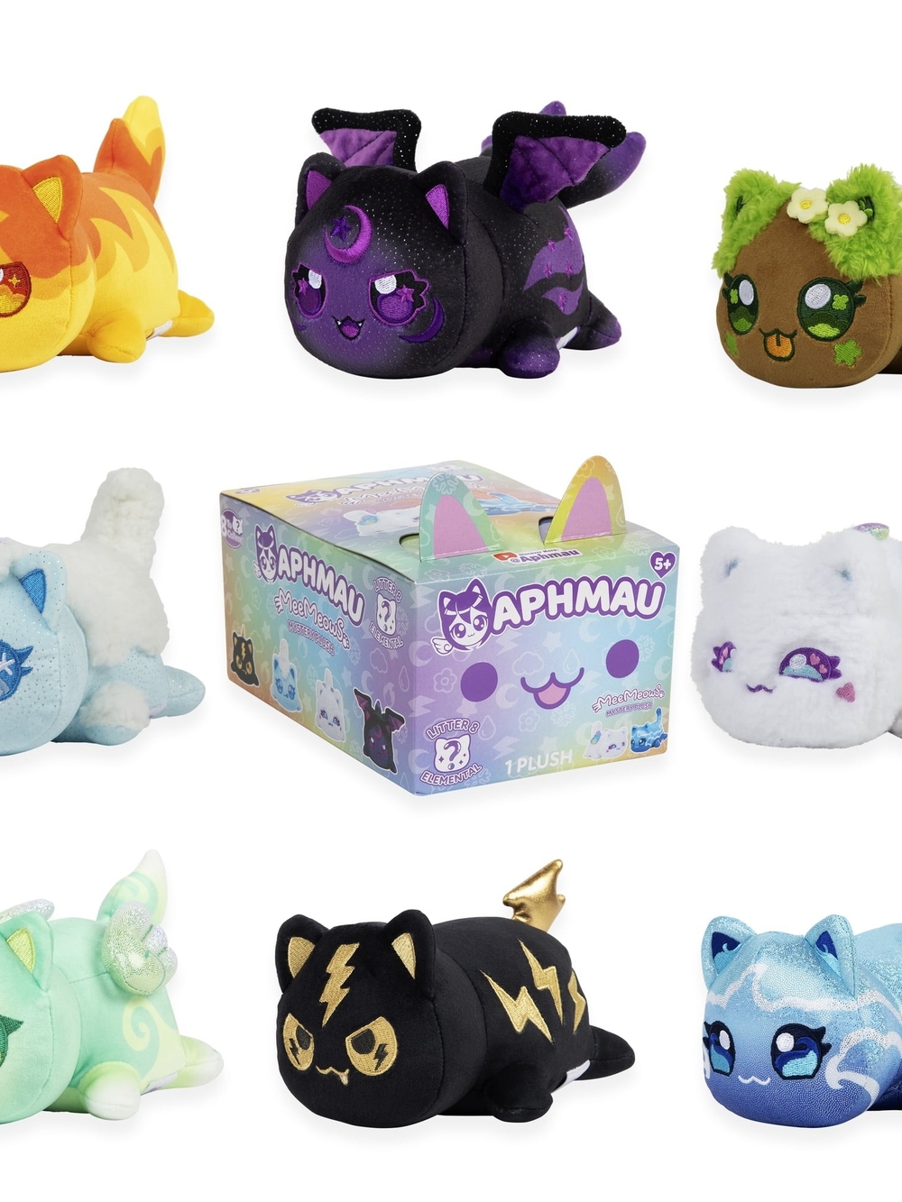 Aphmau 6" Mystery MeeMeow Collectible Mystery Plush - 8 To Collect Soft Toy NIB